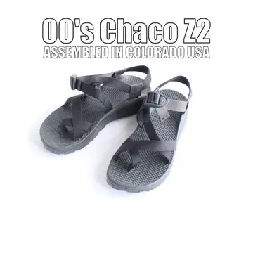 00s Chaco Z2 블랙 샌들 25cm USA 구제 의류 [155