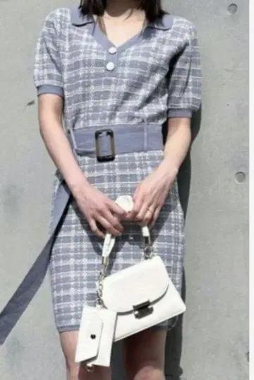 레이디 아젤 니트 원피스