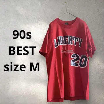 90s BEST 칼리지 티셔츠 USA제 빈티지 싱글 스티치