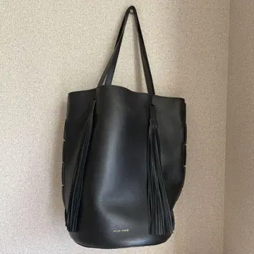 ATELIER AMBOISE 프린지 블랙 토트백