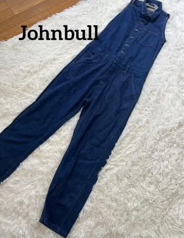 Johnbull 젬블 데님 오버롤 살로펫