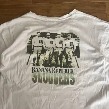 90s USA제 바나나리퍼블릭 바나리파 포켓 T S