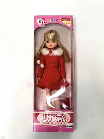 리카짱 빨간 드레스 인형 본체