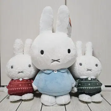 미피 봉제 인형 winter 3개 세트
