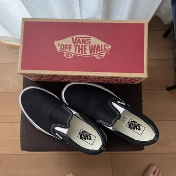 VANS Classic Slip-On 블랙 9.0