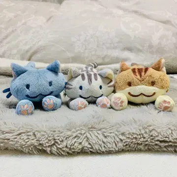 츠미네코 봉제 인형 3개 세트 오토나네코