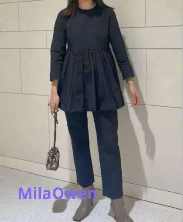 MilaOwen 페플럼 벌룬 셋업