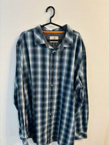 섀도우 체크 셔츠 2XL