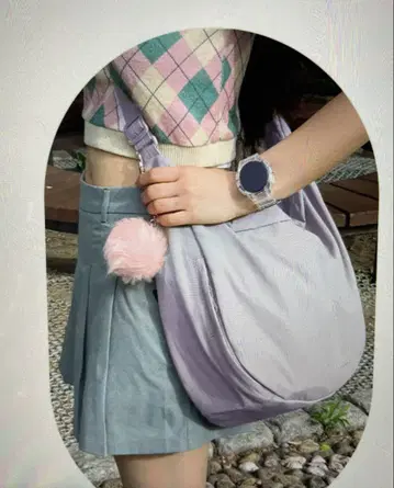 숄더백 안다르 라일락