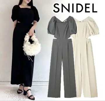 SNIDEL 스나이델 / 사이드 슬릿 올인원 SWFO244252