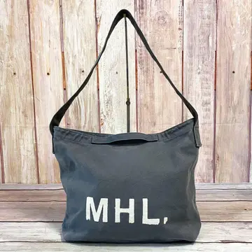 마가렛 호웰 MHL 세미 숄더백 숄더백 블루 그레이