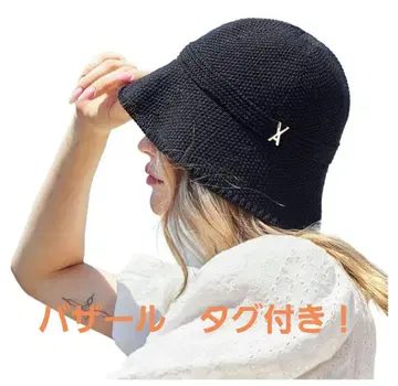 바자르 버킷 햇 밀짚모자