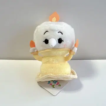 우루포차짱 미녀와 야수 루미에르 봉제 인형 디즈니