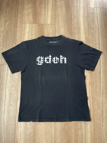 cotton base 폴카 도트 티셔츠 블랙
