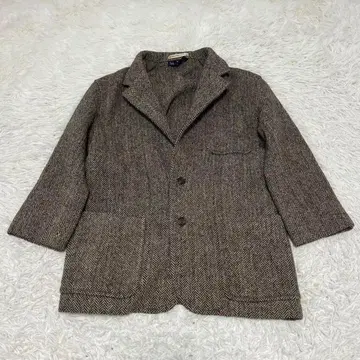 Ralph 랄프 로렌 영국제 트위드 헤링본 자켓