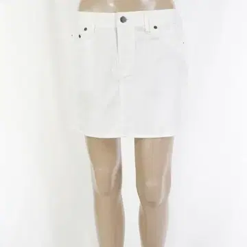 하자품 새상품 루시앙페라피네 미니 스커트 M LSK1351 스컬 패턴