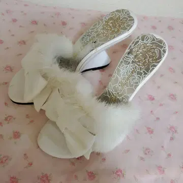 Jeans Diamante 퍼 샌들