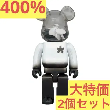 2개 세트 BE@RBRICK ERIC HAZE 400% 에릭 헤이즈