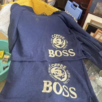 BOSS 커피 스웨트 셔츠 네이비 2장