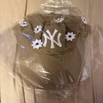 nickgear 3d flower cap 베이지 새상품