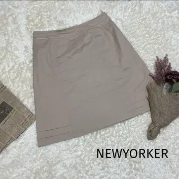 NEWYORKER 뉴요커 [4L] 빅 사이즈 빅 무릎 기장 스커트