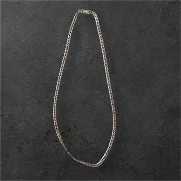 스테인리스 스틸 체인 목걸이 약 50cm 실버 925