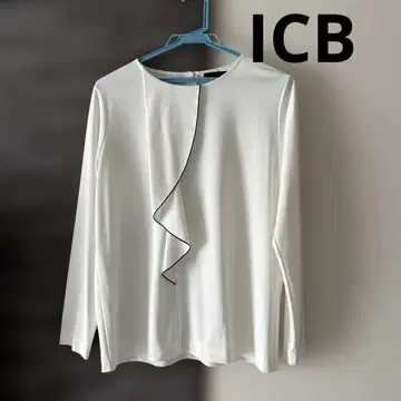 ICB 아이시비 탑스 화이트 블랙