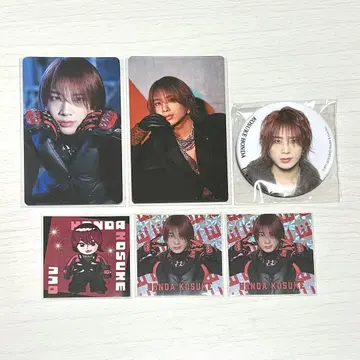 OWV 혼다 코스케 SUPERNOVA 트레이딩 카드 캔뱃지 씰
