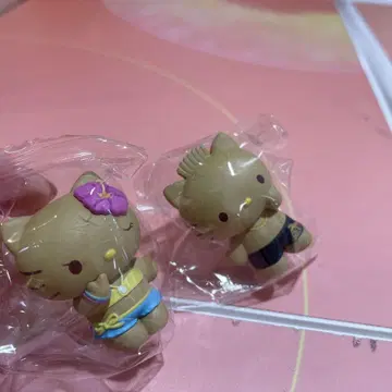 산리오 캐릭터즈 모두 함께 바캉스 피규어 2개