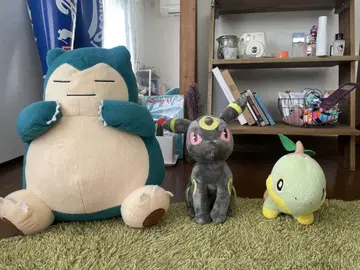 카비곤, 블래키, 나에토루 봉제 인형 세트