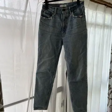 MOUSSY 하이 웨스트 스트레이트 데님