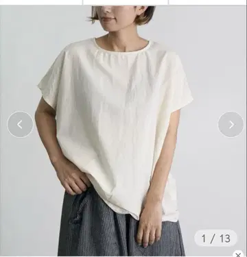 UZUiRO 카팍 사다리꼴 티셔츠  생지