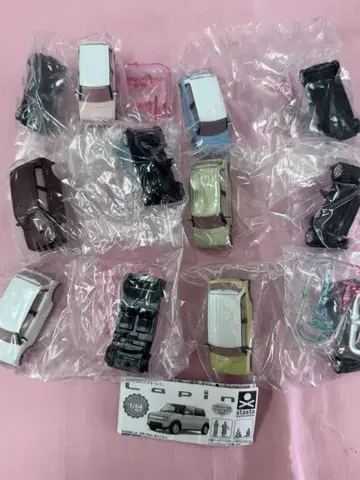 1/64 PLUS 다이하츠 Lapin 라핀 전 6종 컴프 세트