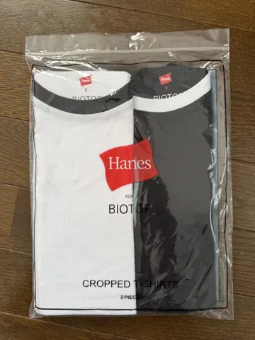 Hanes BIOTOP 반팔 티셔츠 2장 세트