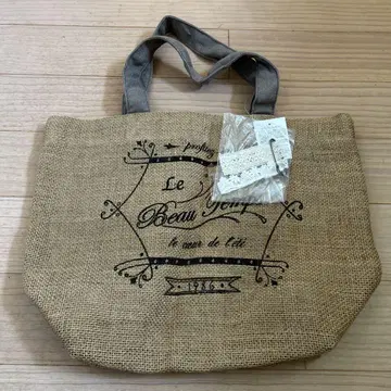 새상품 사만사 모스모스 주트 백 레이스 장식