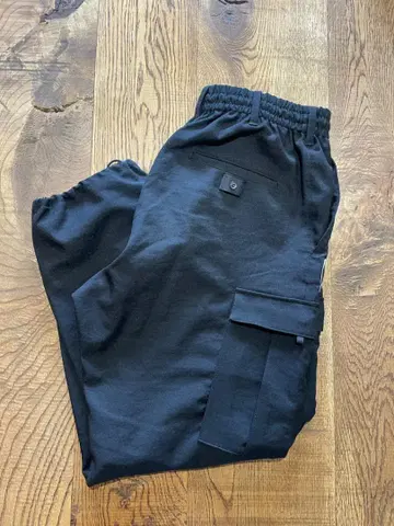 Y-3 블랙 카고 팬츠