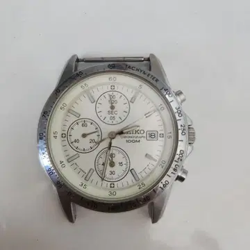 동작 확인 SEIKO 크로노그래프 100M 방수