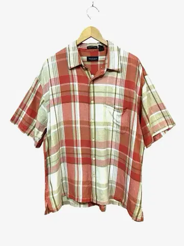 90's 블랙 택 VAN HEUSEN 린넨 박스 셔츠 XL