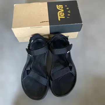 teva hurricane 샌들 24cm 블랙