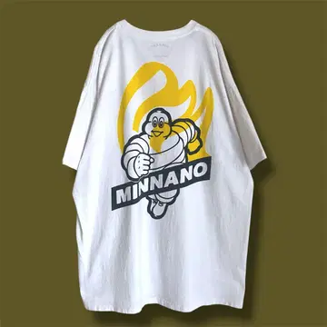MINNANO 미쉐린 맨 티셔츠 XL 사이즈