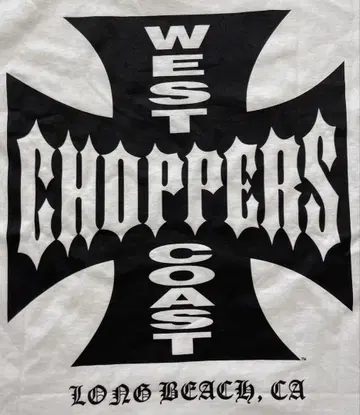 CHOPPERS WEST COAST 데드 스톡 티셔츠