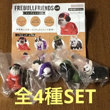 프렌치 불독 프렌즈 전 4종 세트