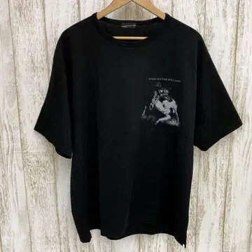 nm-985) LAD MUSICIAN 프린트 빅 티셔츠