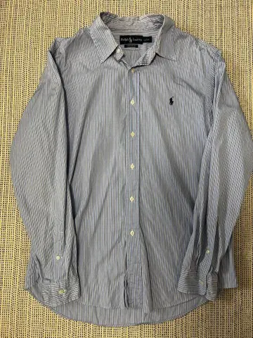 Ralph Lauren Custom Fit 스트라이프 셔츠 L 사이즈