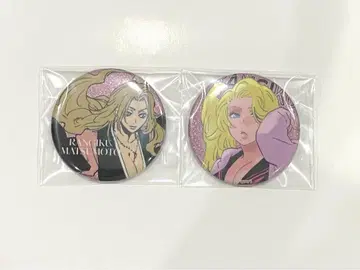 BLEACH WORLD 이케부쿠로 선샤인 캔뱃지 마츠모토 란기쿠