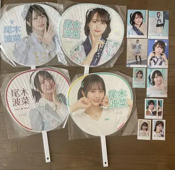 오기 나나 부채 브로마이드 미니 사진 세트