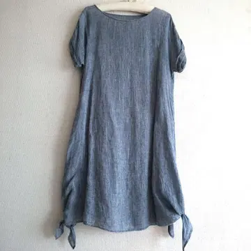 nest robe 린넨 반팔 원피스
