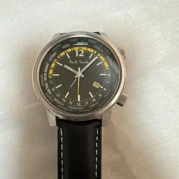 폴 스미스 블랙 GMT 손목시계 폴 스미스