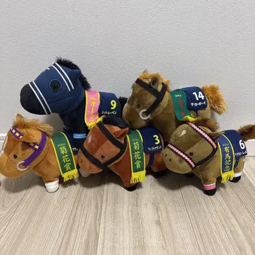 서러브레드 컬렉션 봉제 인형 세트