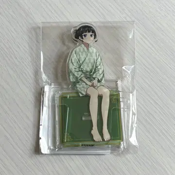 약사의 혼잣말 극락탕 앉은 아크릴 스탠드 고양이 고양이